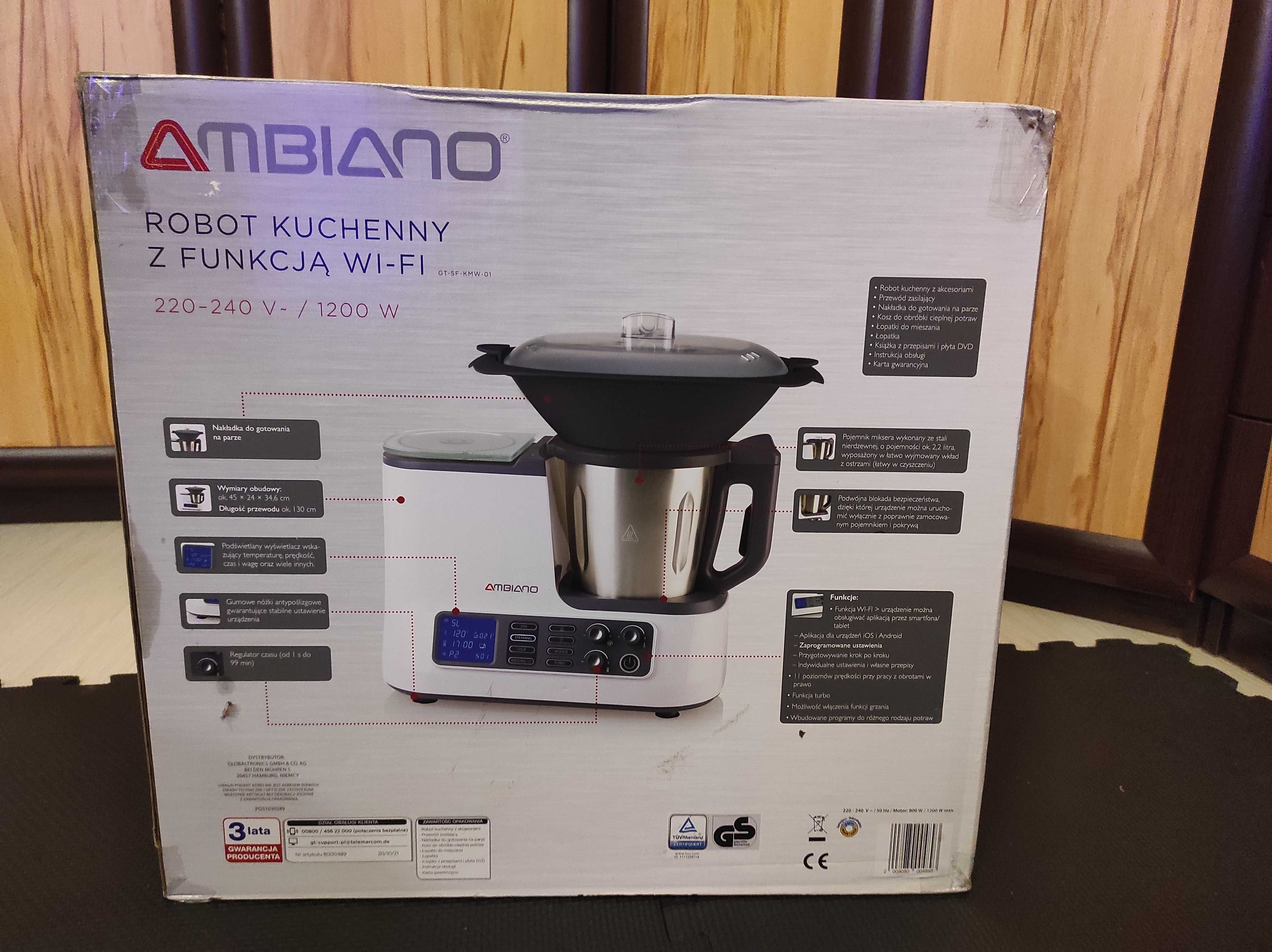 Robot Kuchenny Ambiano 1200 W (Nowy)