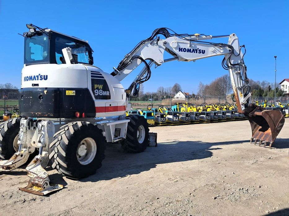 Komatsu PW 98MR-8  Koparka Kołowa KOMATSU PW 98MR-8 / 12r! / 10ton / WACKER NEUSON 9503