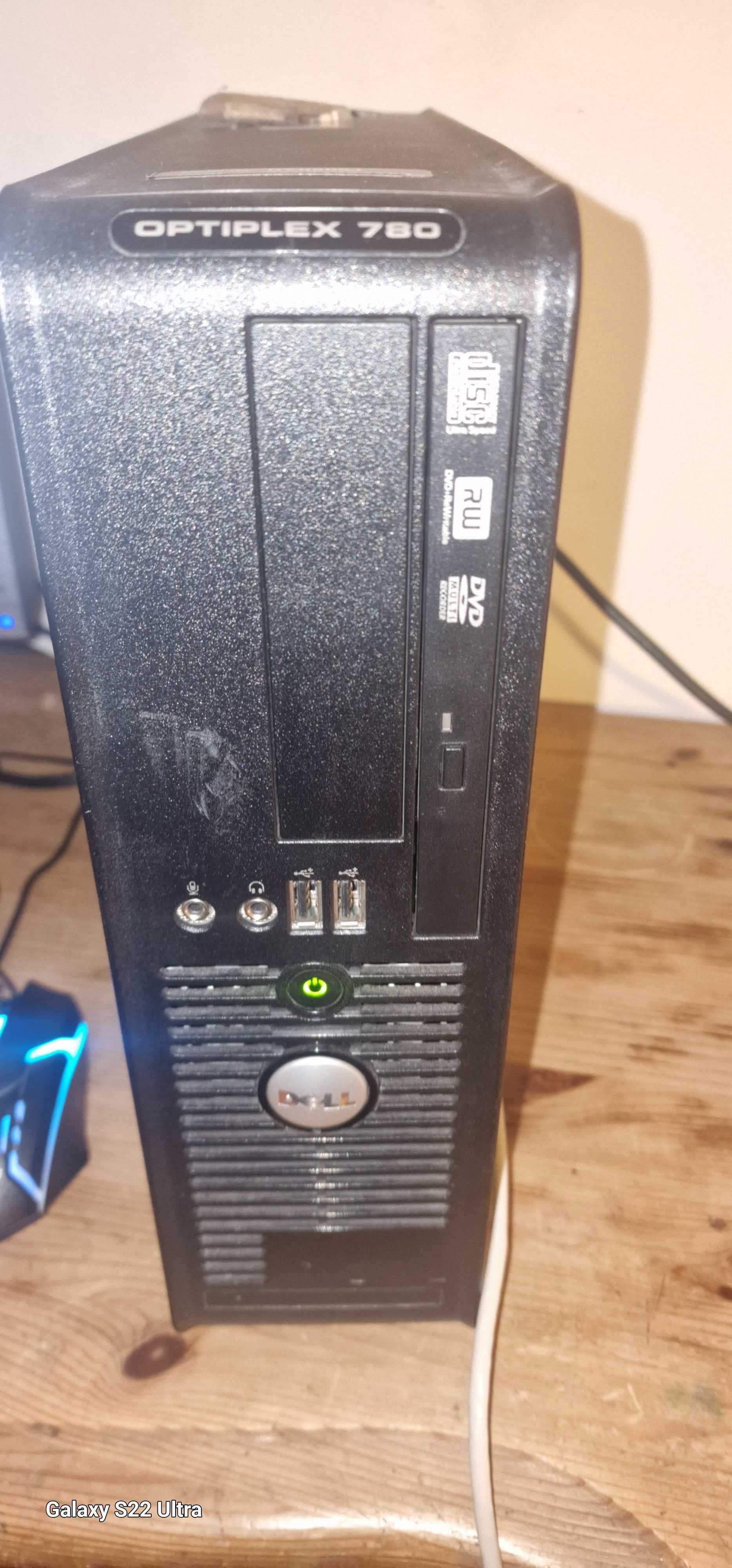 Komputer Dell Optiplex 780 + Monitor Dell