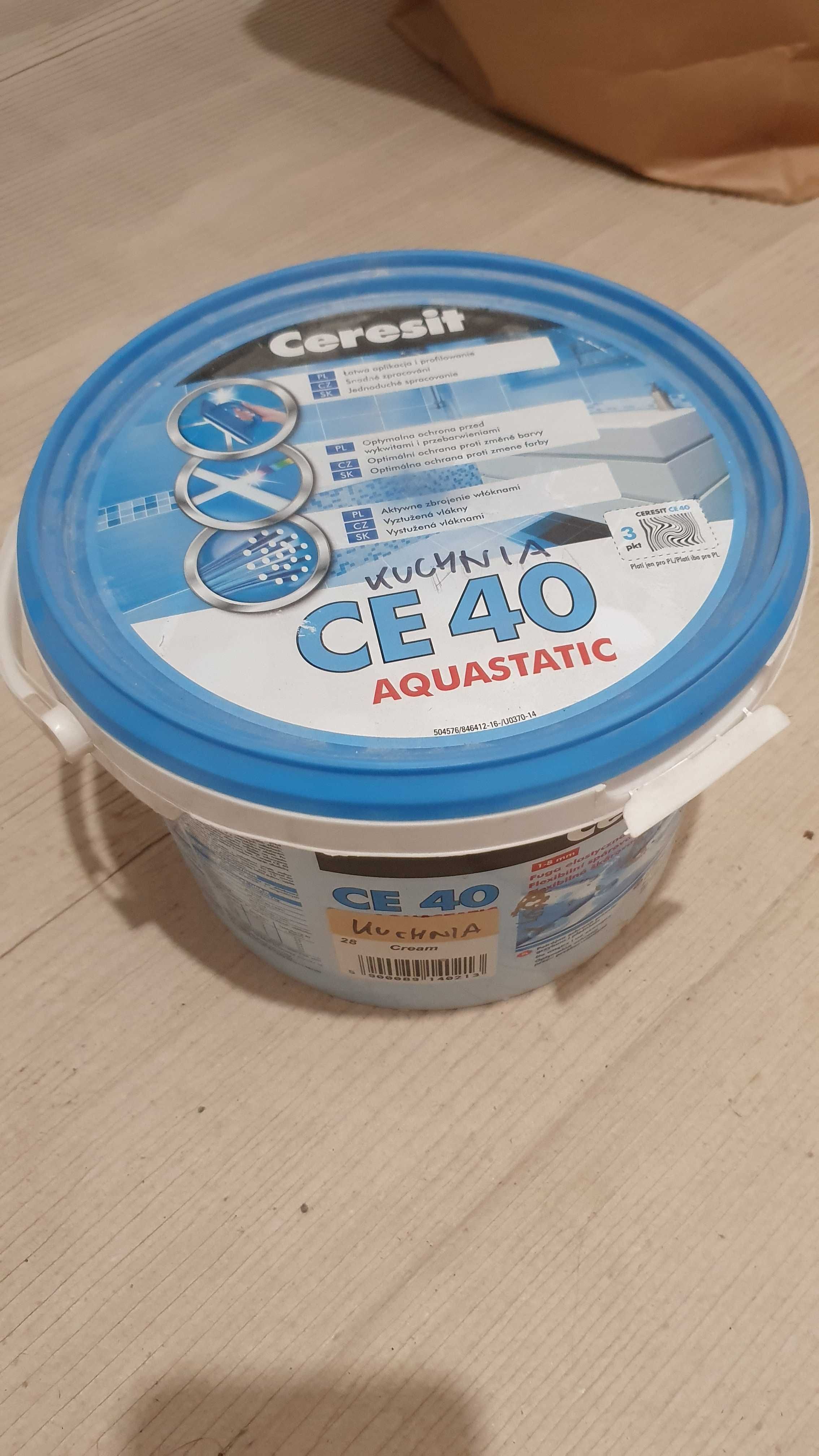 Fuga Ceresit CE 40 aquastatic kolor 28 cream 2kg