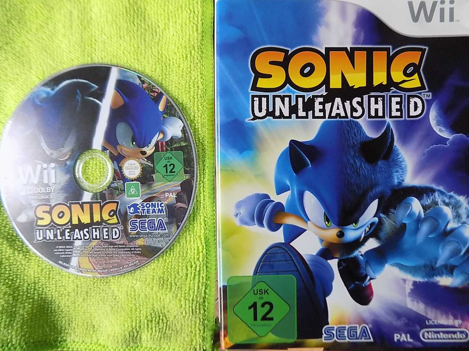 Sonic Unleashed -Nintendo Wii - Jeżołak/Wilkojeż z prędkością światła!