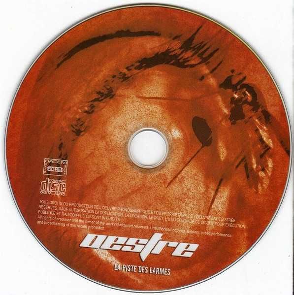 OESTRE cd La Pieste Des Larmes   industrial metal folia