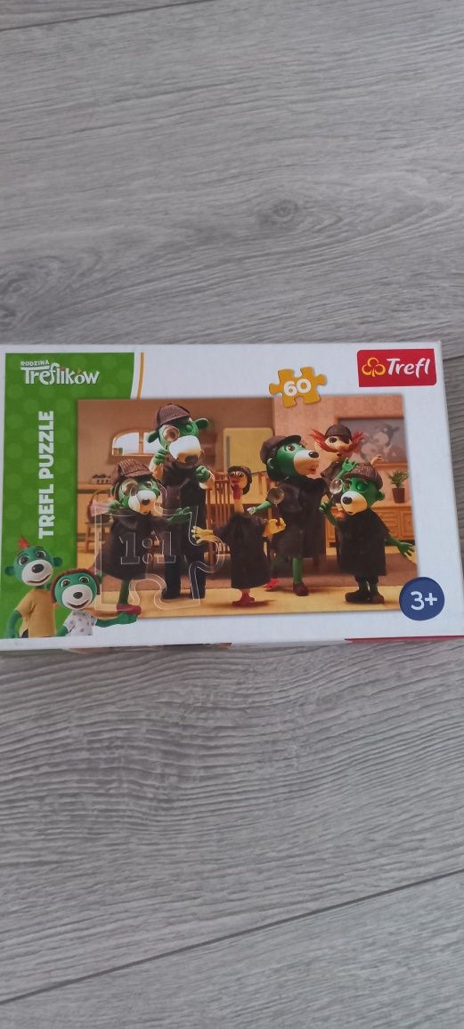 Puzzle 60 sztuk Trefliki