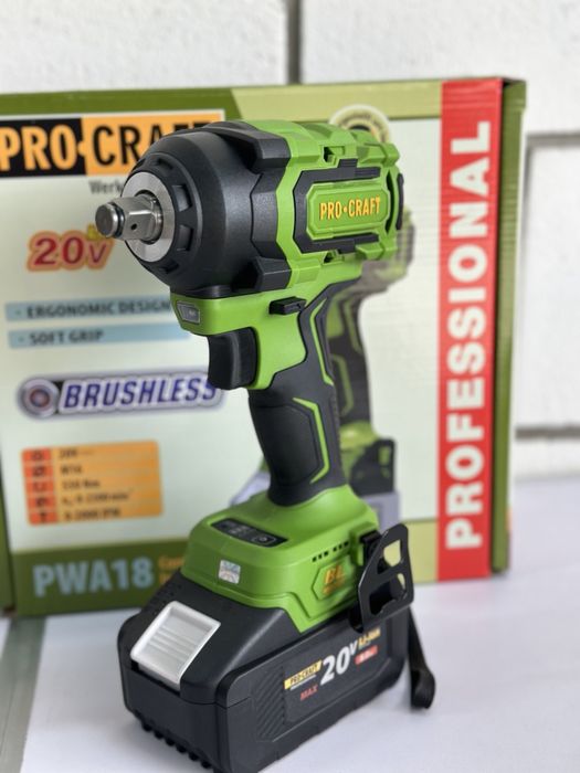 Ціна тижня!!! Гайковерт Procraft PWA18 550Нм тушка