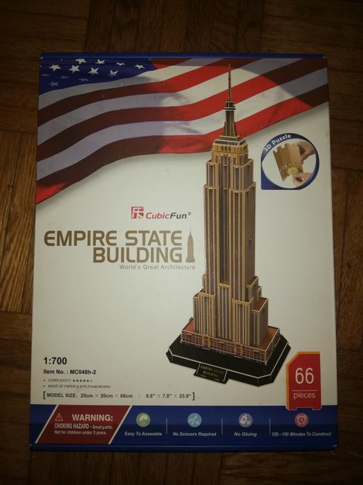 Puzzle 3D Empire State Building