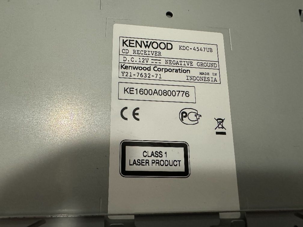 Автомагнитола Kenwood KDC-4547UB