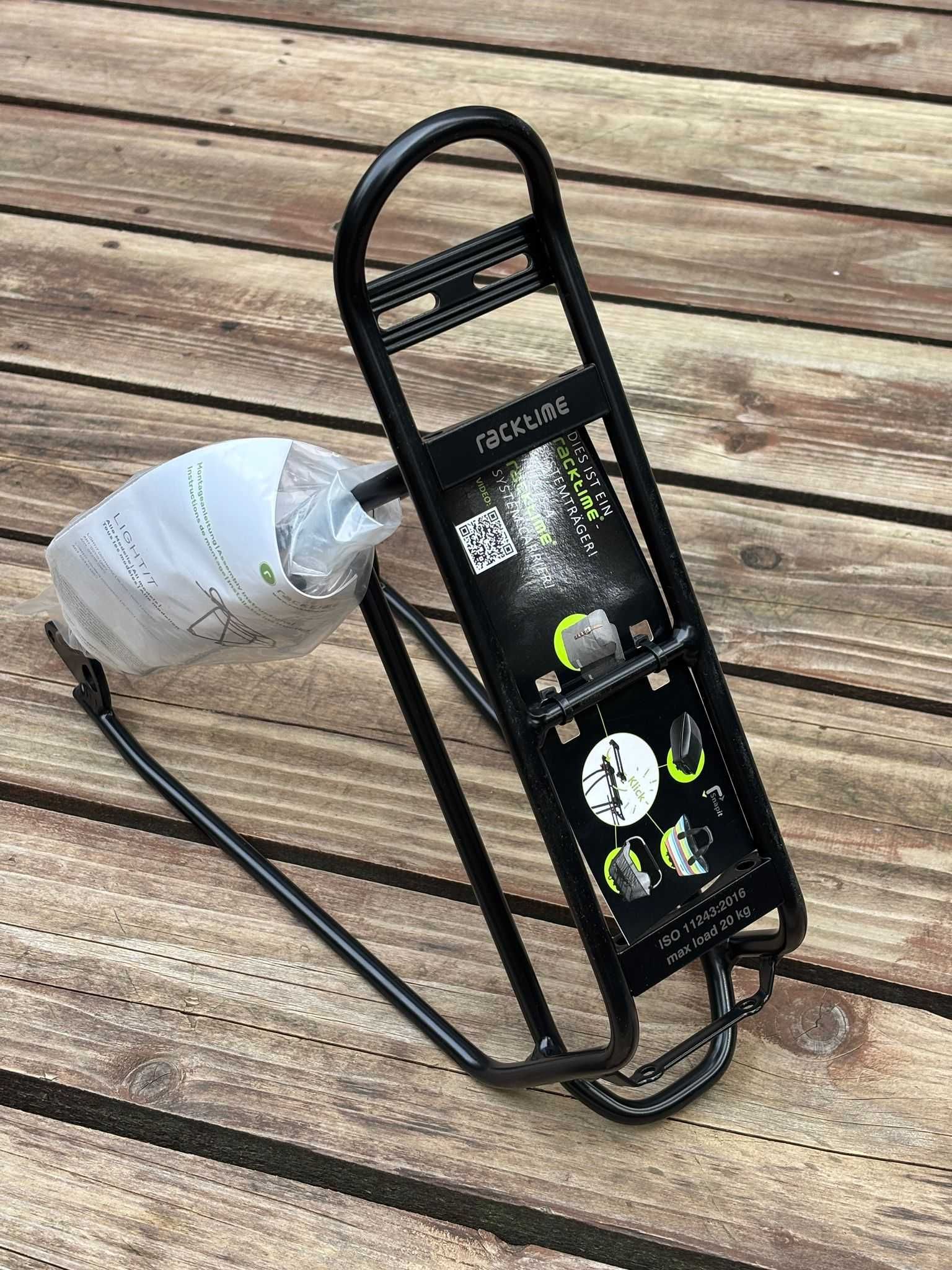 Racktime Lightit Touren Bagażnik rowerowy 28 NOWY!