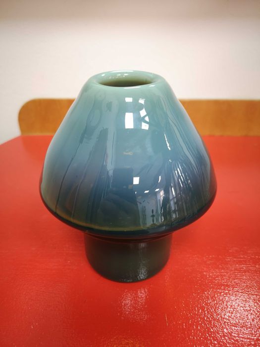Wazon szkło UFO Zbigniew Horbowy art glass Sudety 1970