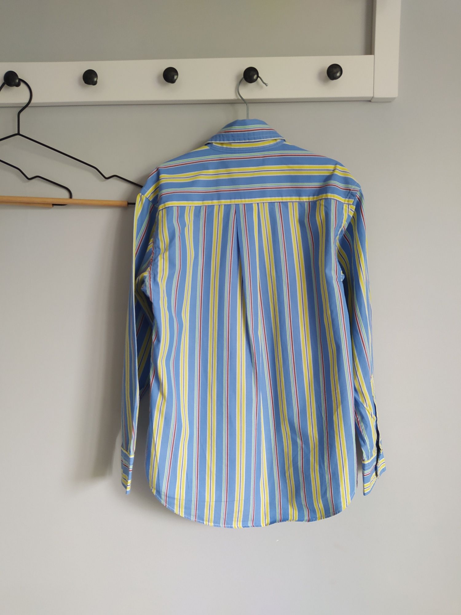 Chłopięca koszula w paski, 100% cotton Ralph Lauren S (8)