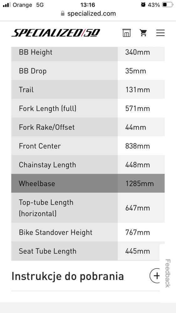NOWY Specialized Stumpjumper EVO Comp rozm. S5 2023 Gwararancja FV23%