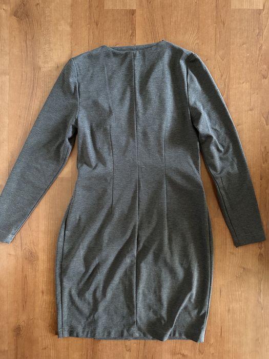 Платье серое Petro Soroka