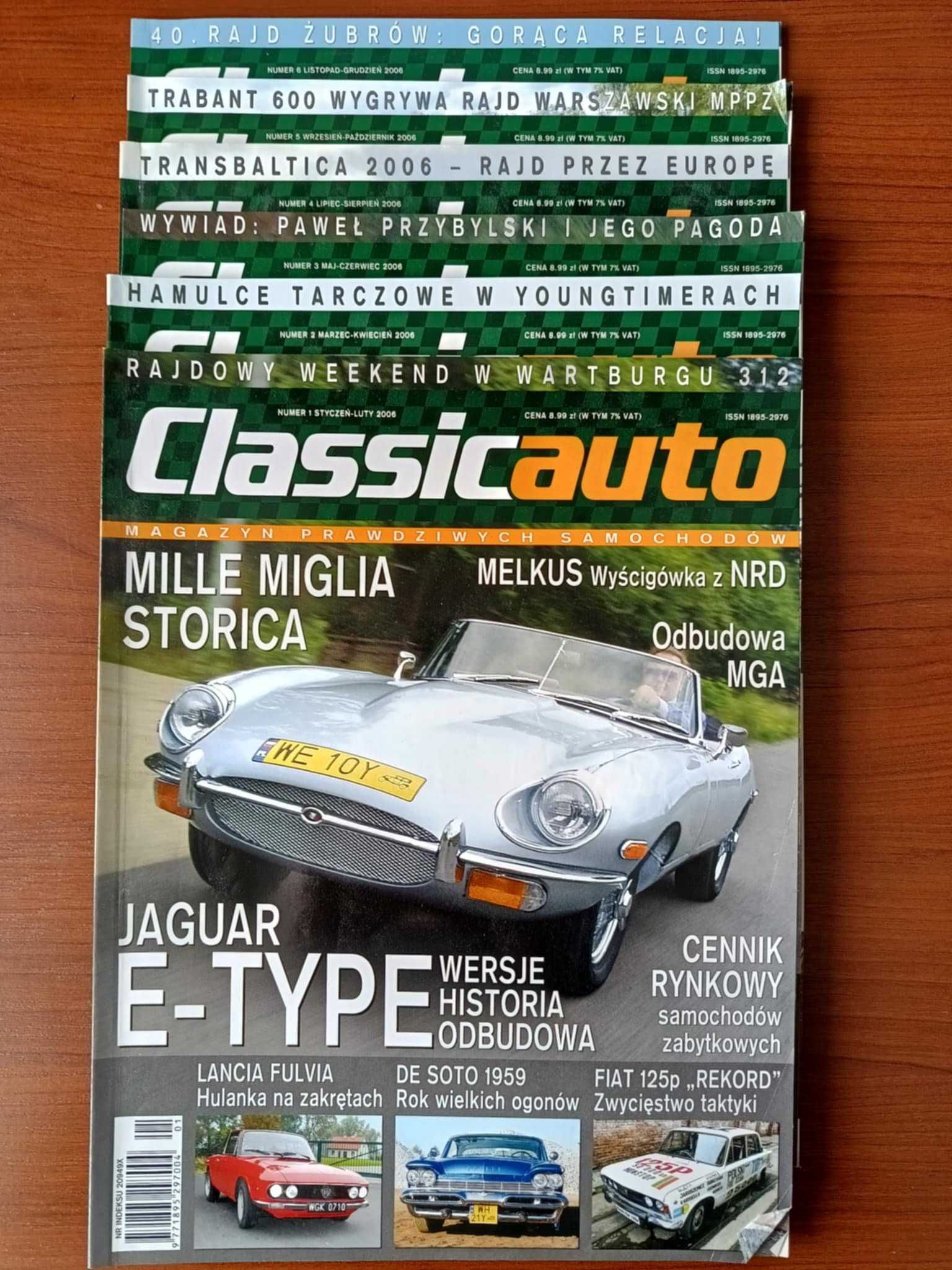 Classicauto magazyn - od nr 1 do nr 36 - youngtimer oldtimer - zestaw