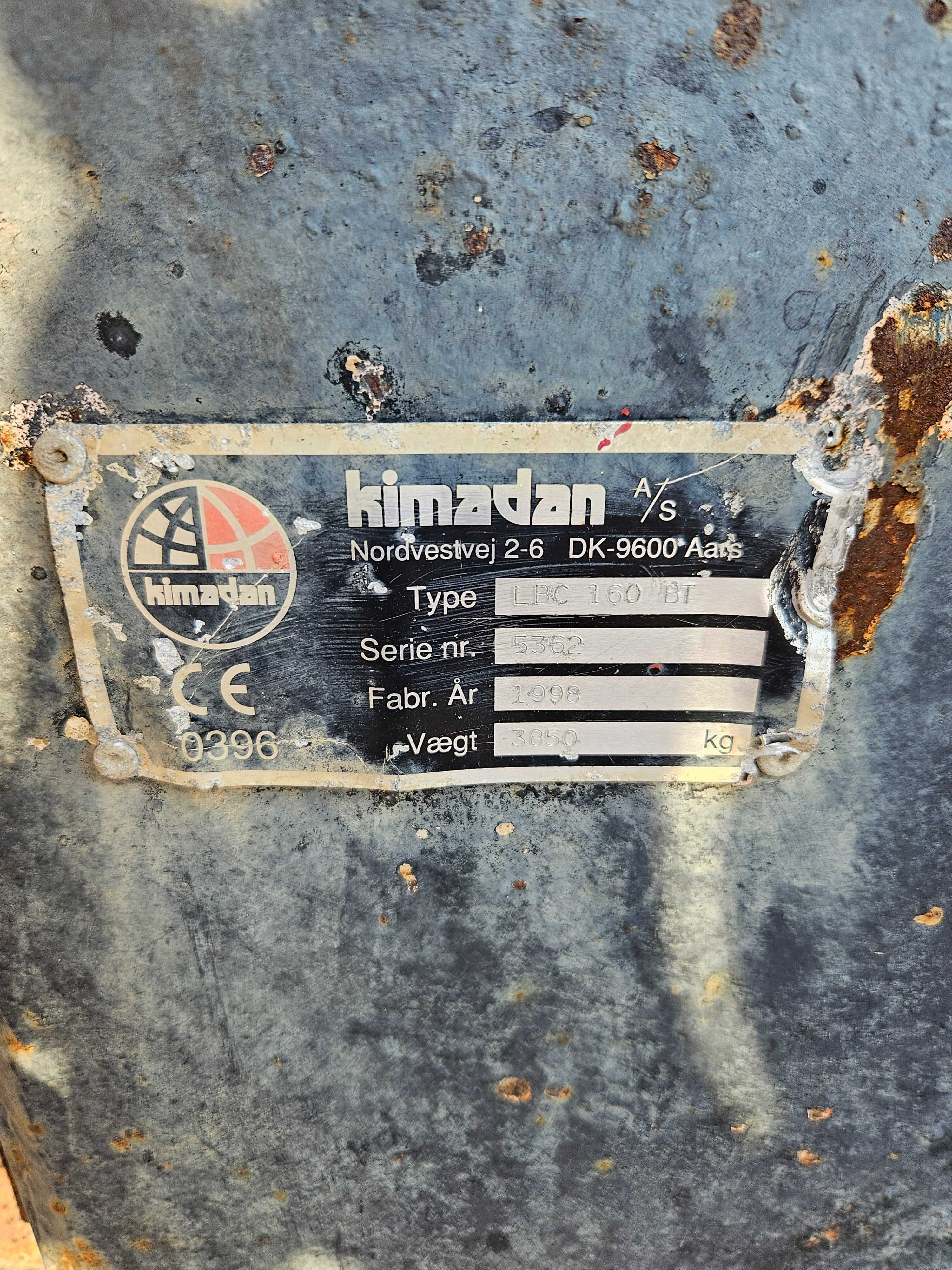 Przyczepa kimadan tandem 16 t.