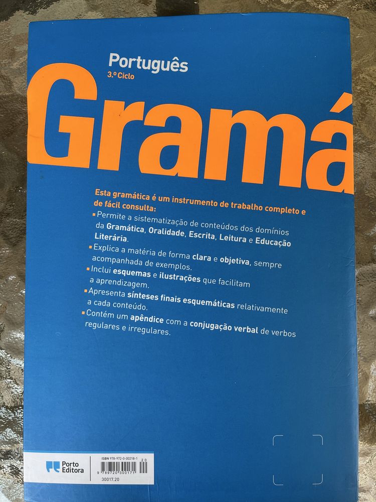 Gramáticas Português 5 e 6 ano e 7 a 9 ano