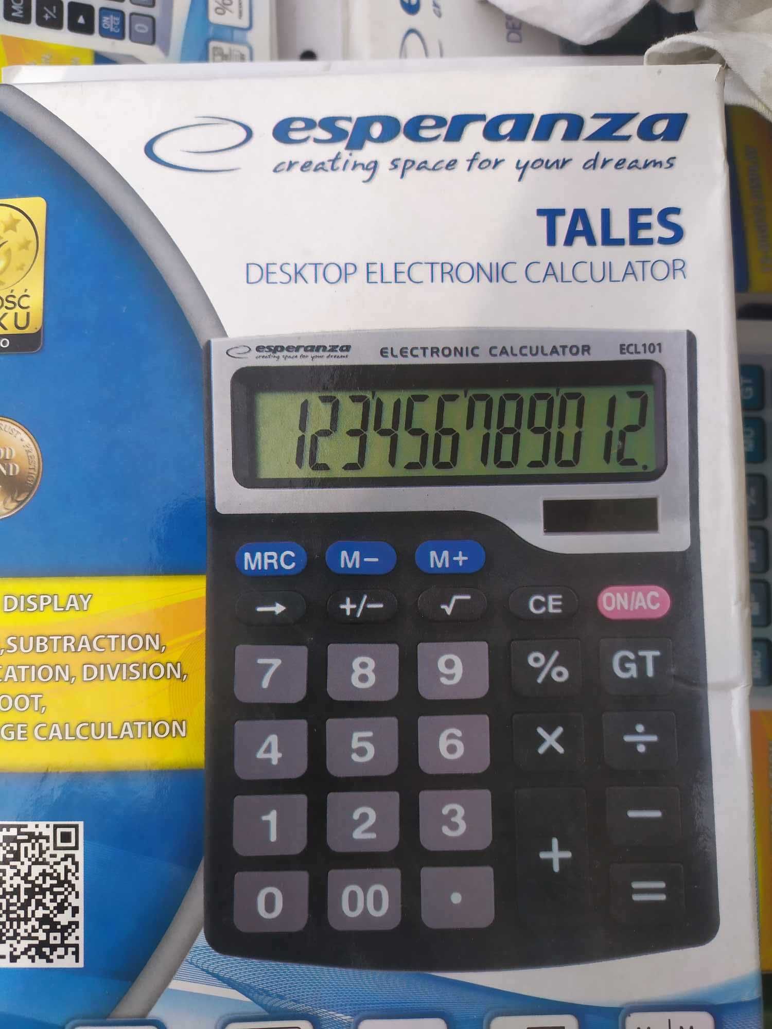 Elektroniczny Kalkulator biurkowy TALES