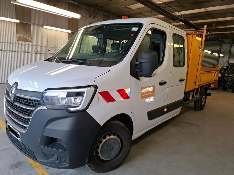 Renault MASTER  MASTER wywrotka  doka 6 osób , serwisowany ASO
