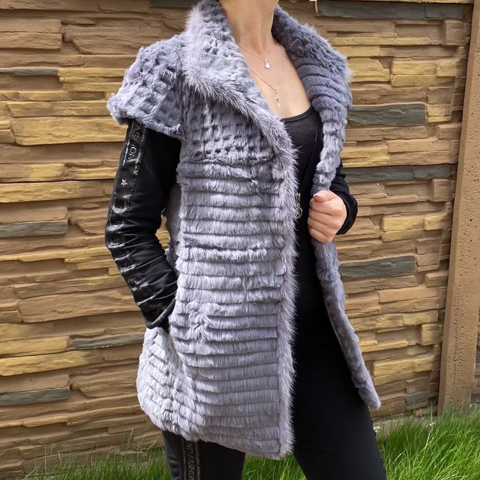 Жилетка натуральная кролик