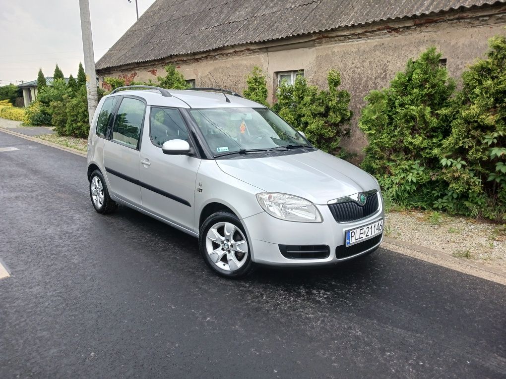 Skoda Roomster 1.4Mpi 2007r Klima Ładna Zadbana Ważne Opłaty