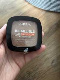 Nowy bronzer Infaillible od L’Oreal (light medium - 300)