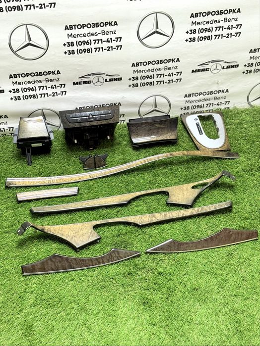 W211 дерево комплект декор консоль Avantgarde Мерседес Авторозборка