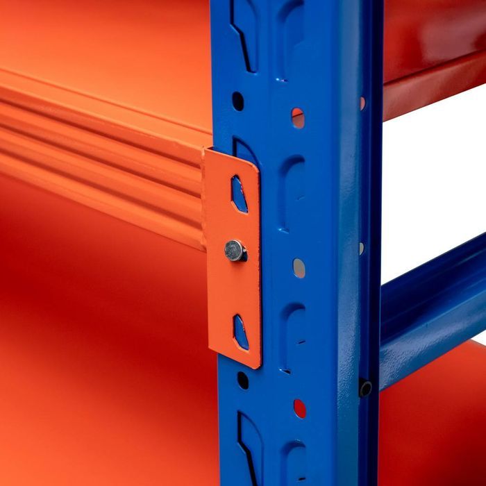 Regał magazynowy 5-półkowy FORTIS LIGHT 200x585x50 cm zestaw 3 moduły