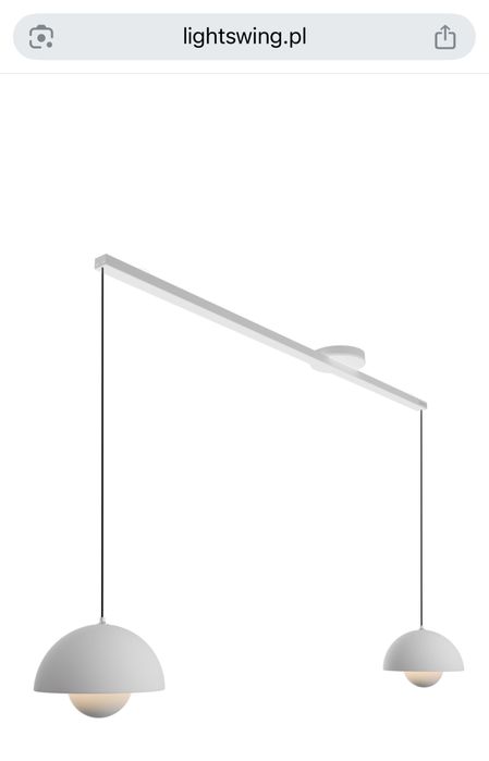 Lightswing Twin 110cm biały