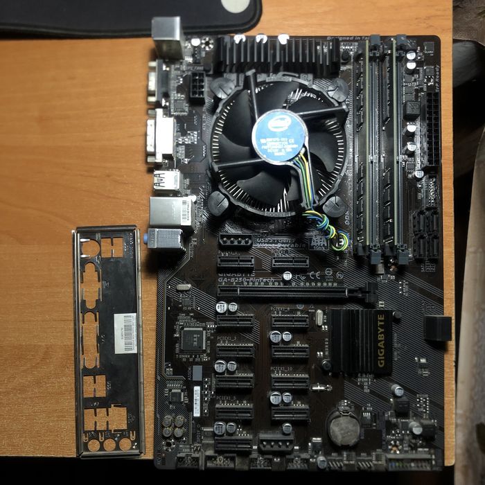 i5 7600/16 gb ddr4/ga-b250-fintech ігровий комплект дешево