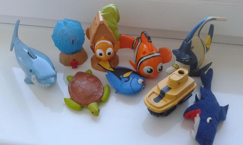 Spongebob Ratatuj figurki Alladyn figurki z bajki,Nemo Dorry