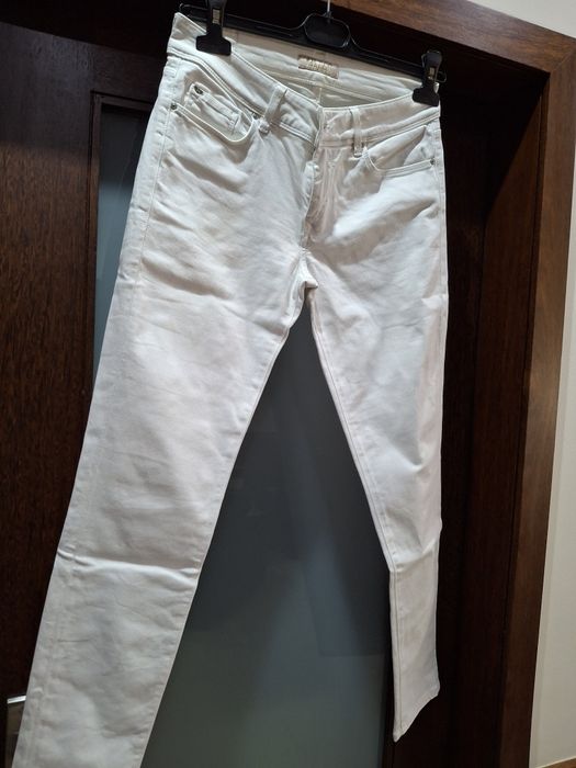 Calça de ganga branca,  marca Salsa