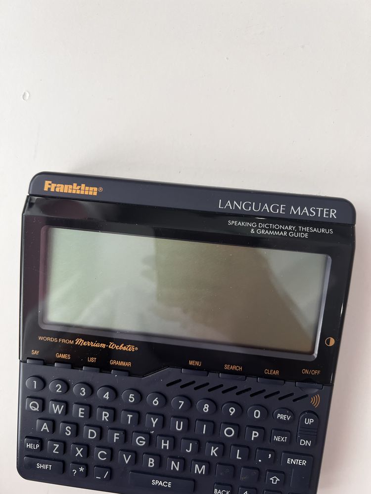 Franklin Language Master LM600b mówiący Master stan jak nowy