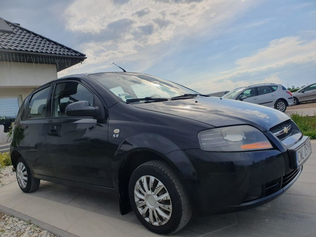 CHEVROLET KALOS 2007 r * 1.2 Benzyna+LPG * 5 Lat w Kraju- 1 WŁAŚCICIEL