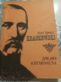 Sprawa kryminalna. J. I. Kraszewski