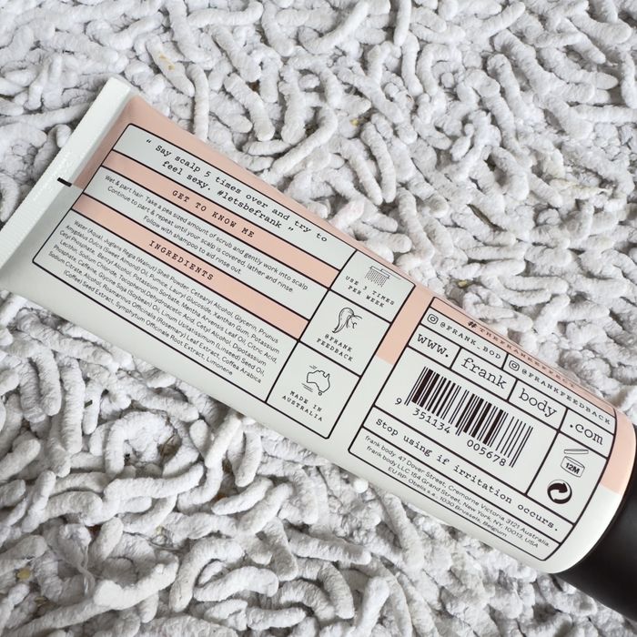 Peeling do skóry głowy Frank Body