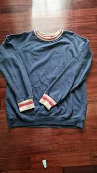 Sweatshirt inverno ZIPPY azul e vermelha