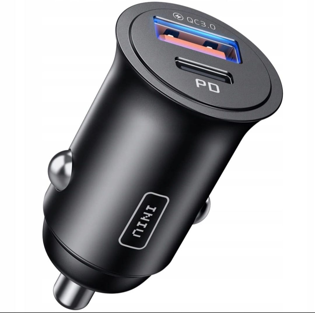 Ładowarka samochodowa USB typ C INIU 3000 mA