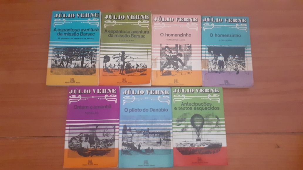 Livros Júlio Verne