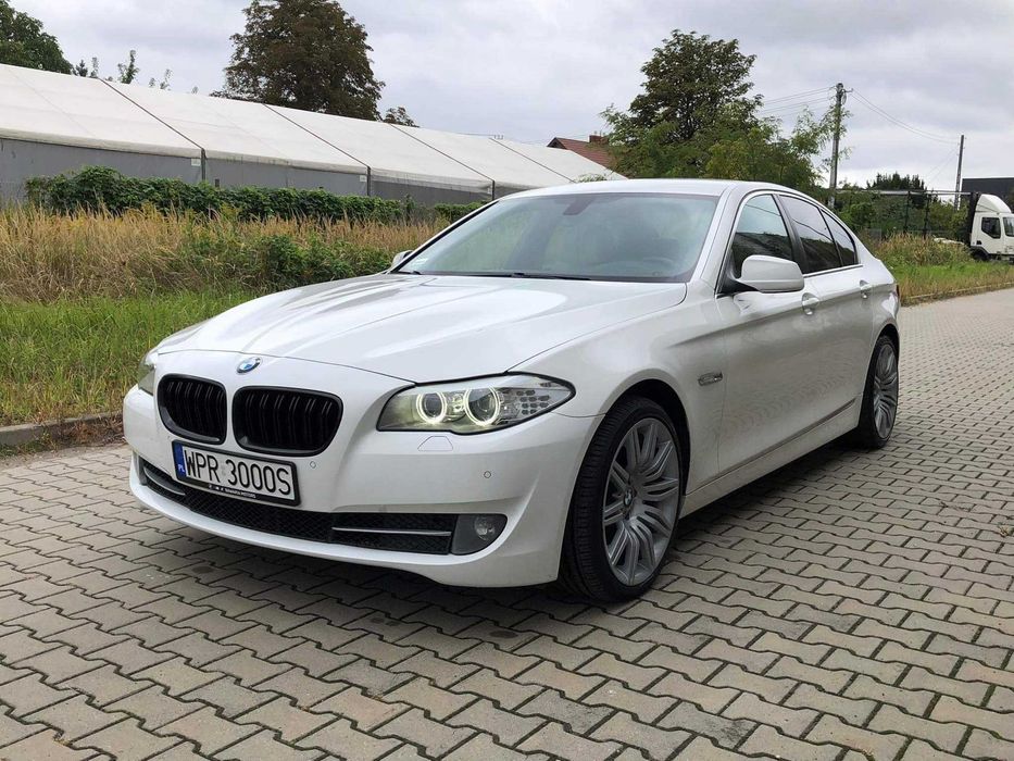 BMW F10 528 NAVI Beżowa Skóra Czujniki MPakiet Salon Polska 2012 FV23%