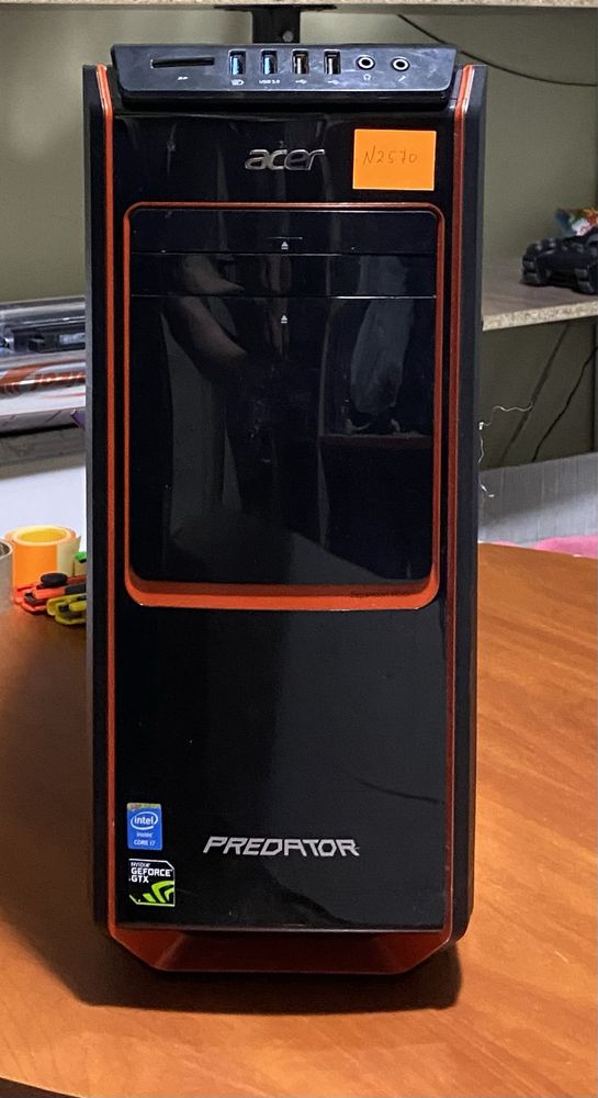 Acer Predator 8GB RAM/ 24GB SSD+1TB HDD/i7-4770/GTX 760! N2570