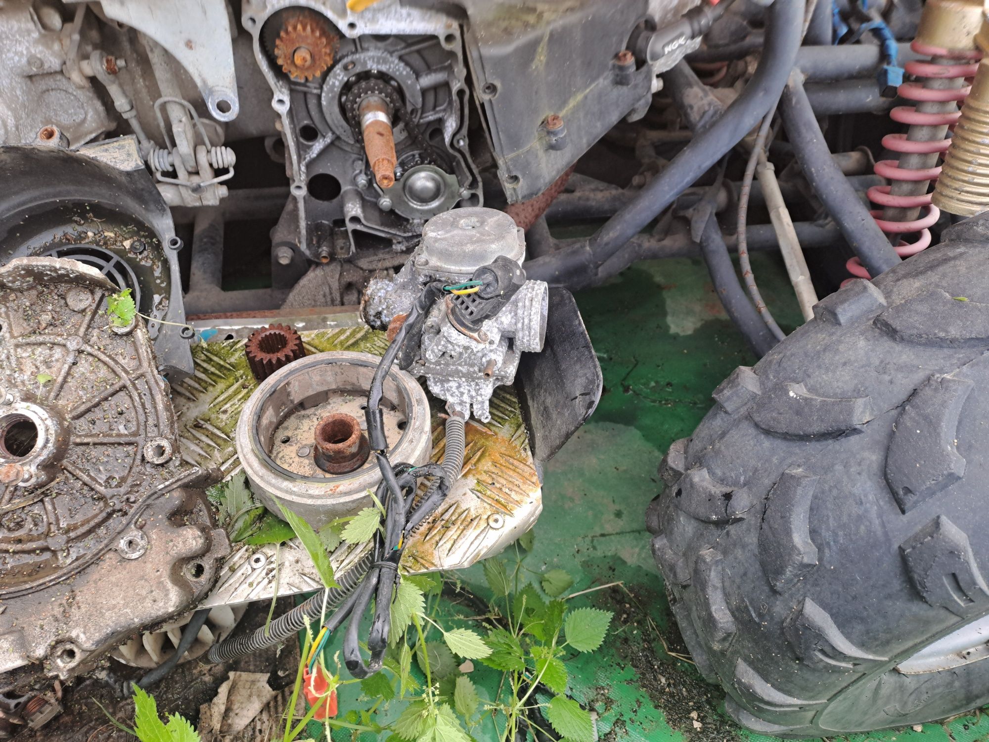 Motor gy6 150cc com carburador