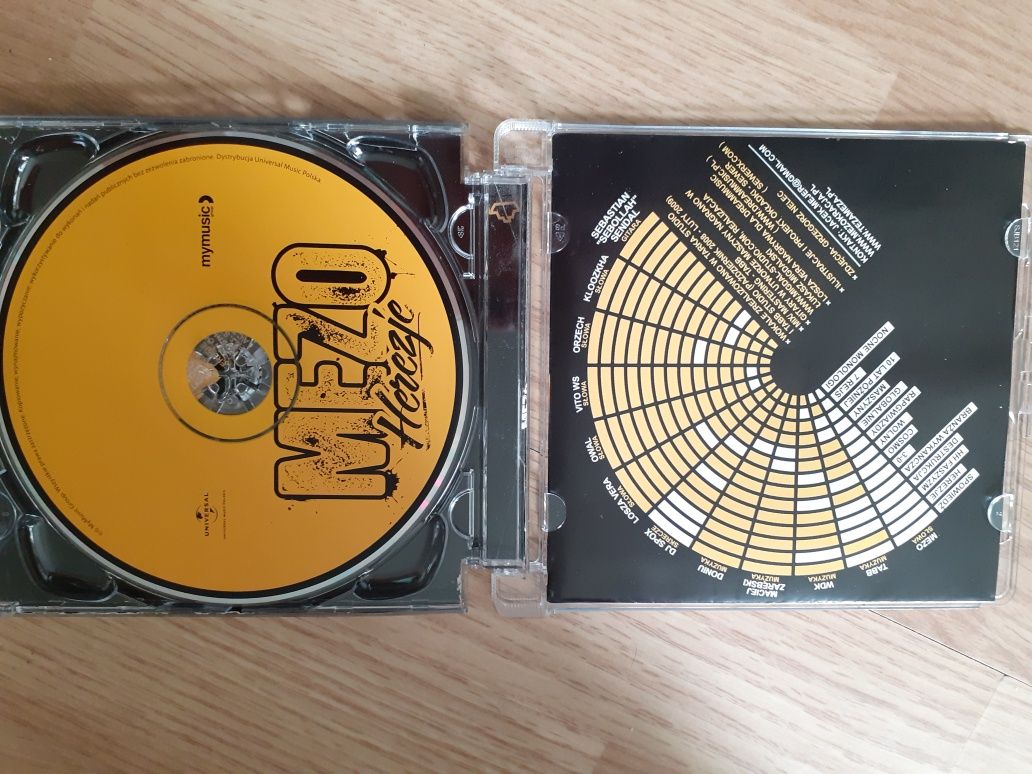 Mezo muzyka na płycie CD