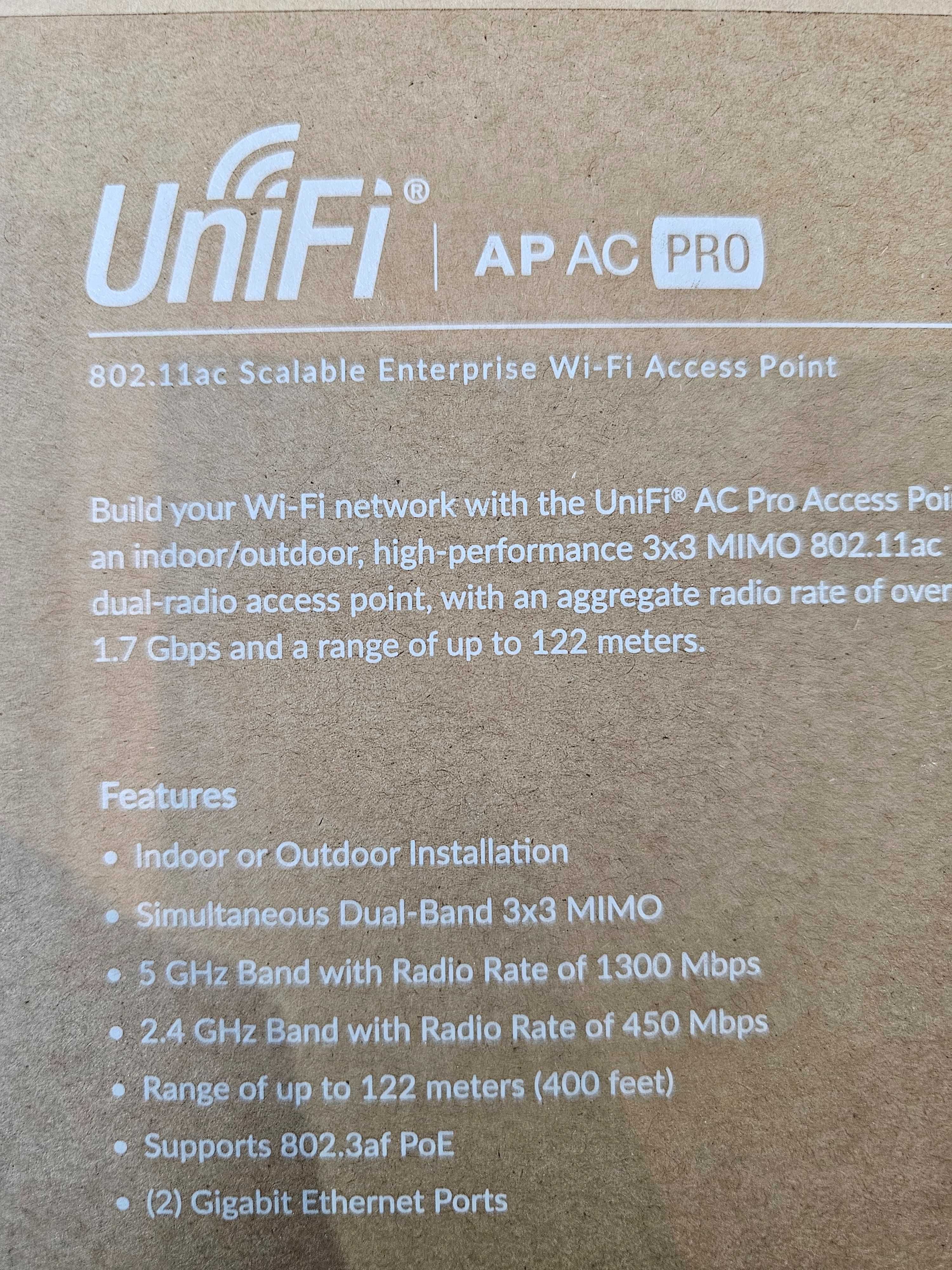 Ubiquiti UniFi UAP-AC-PRO - NOVO/SELADO!