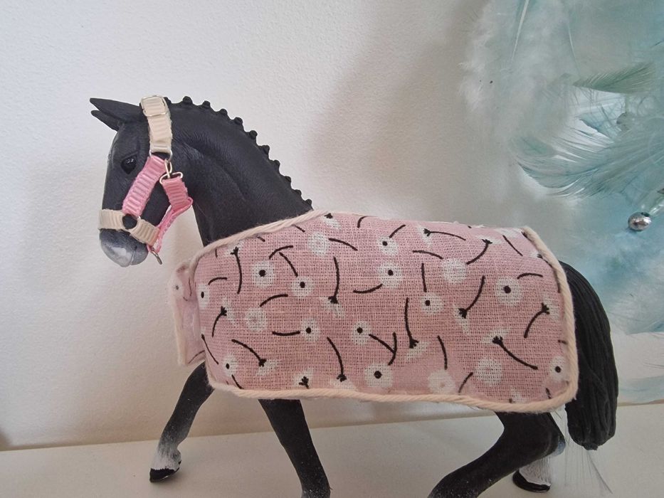 Derka + kantar na modele koni typu schleich, collecta