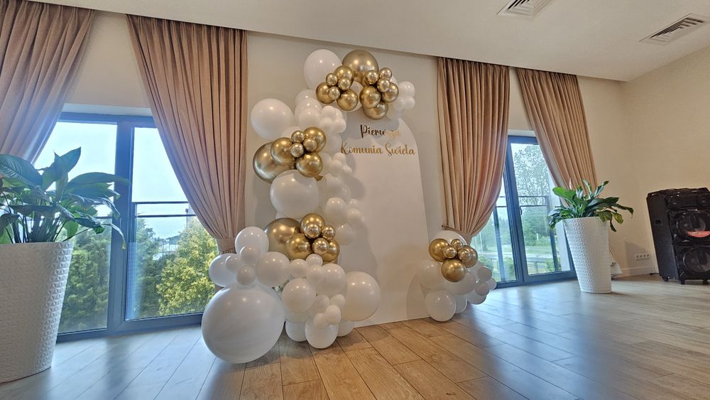 Ścianka dekoracja balony girlanda