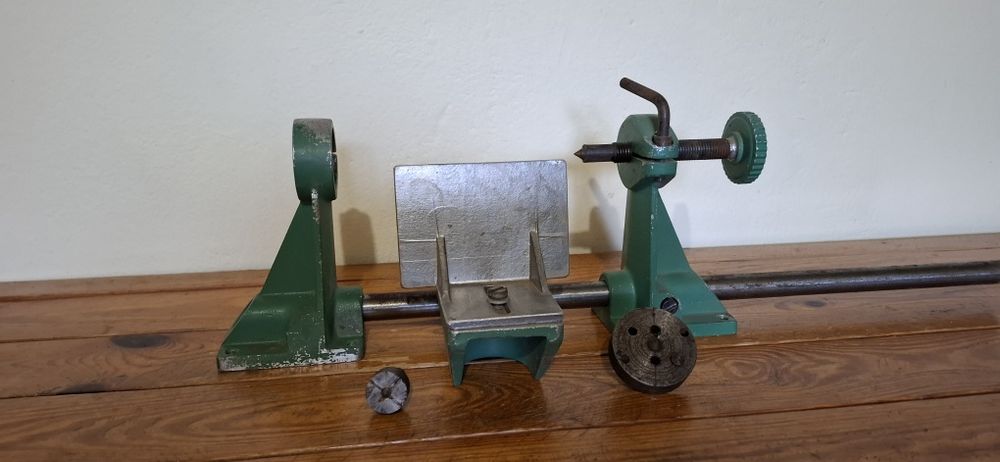 Przystawka tokarska do wiertarki Celma.