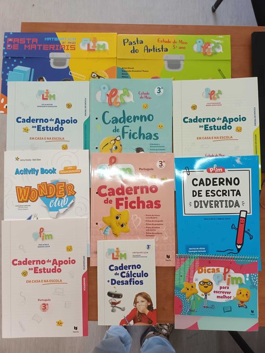 PLIM - livros 3º ano NOVOS
