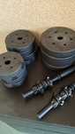 Zestaw Hantle Bitumiczne Trex Sport 34kg