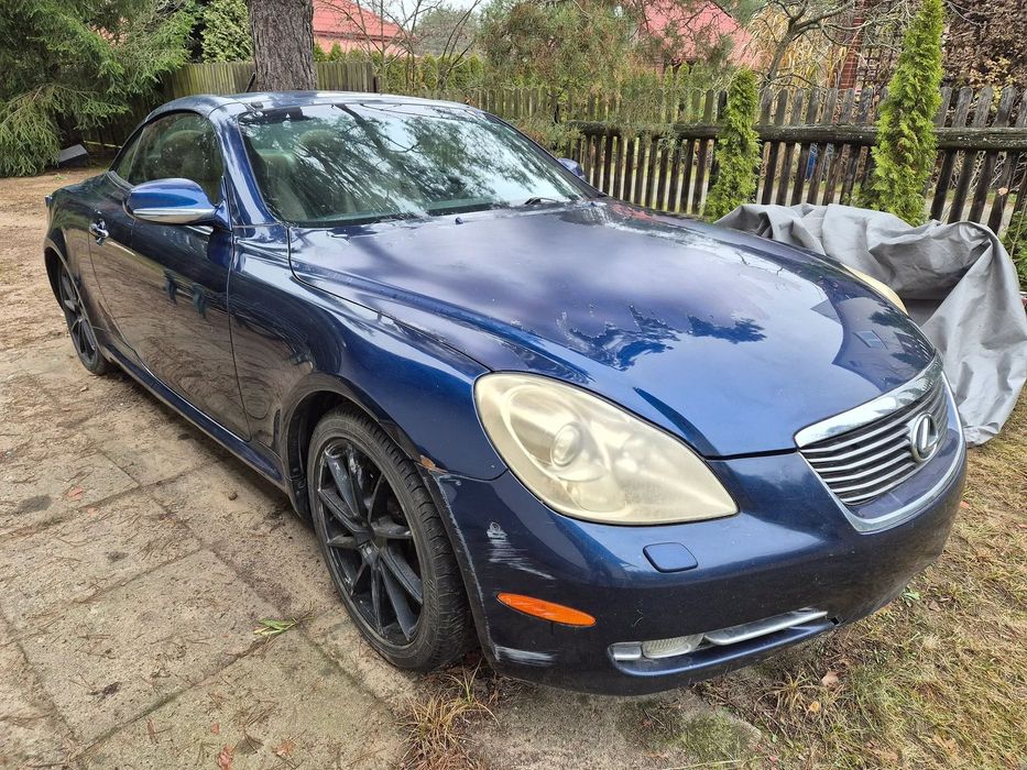 Lexus SC lexus SC sc430 poliftowy polift 2006 cabrio kabriolet V8 286KM