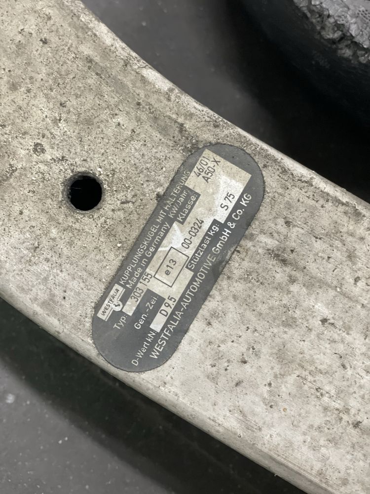 Bola reboque original BMW E46 Westfalia