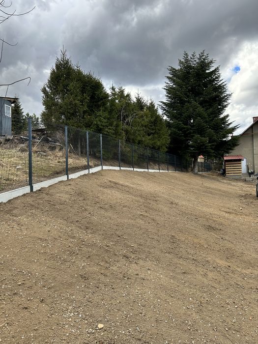 Usługi minikoparka koparka roboty ziemne brukarstwo ogrodzenia laweta