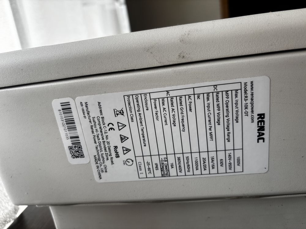 Falownik Renac R3-10K-DT